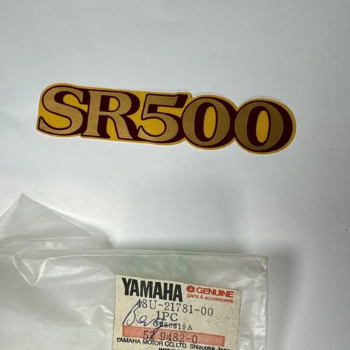 Emblem aufkleber yamaha - aufkleber, sr500