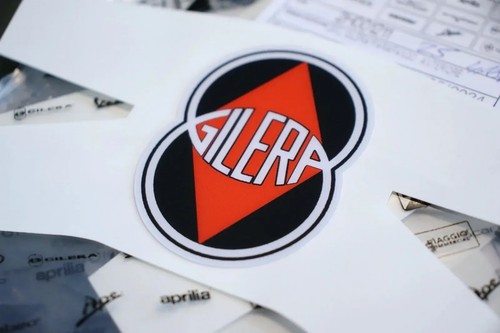 Gilera aufkleber neu 64x44mm - aufkleber,