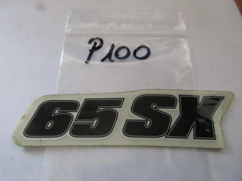 Aufkleber p100 ktm 65 - p100,