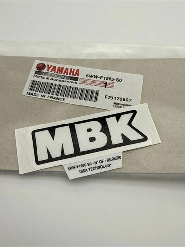 Yamaha aufkleber mbk emblem - aufkleber,