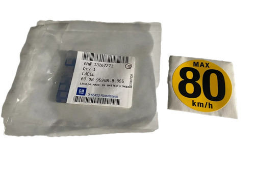 Neu aufkleber 80km ersatzrad - aufkleber,