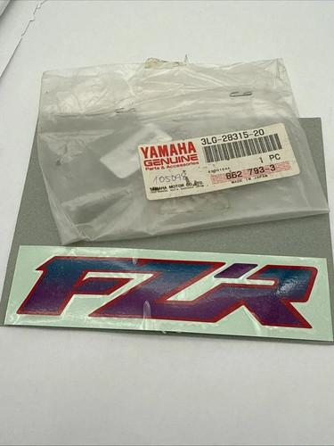 Yamah aufkleber fzr1000 emblem - fzr1000,